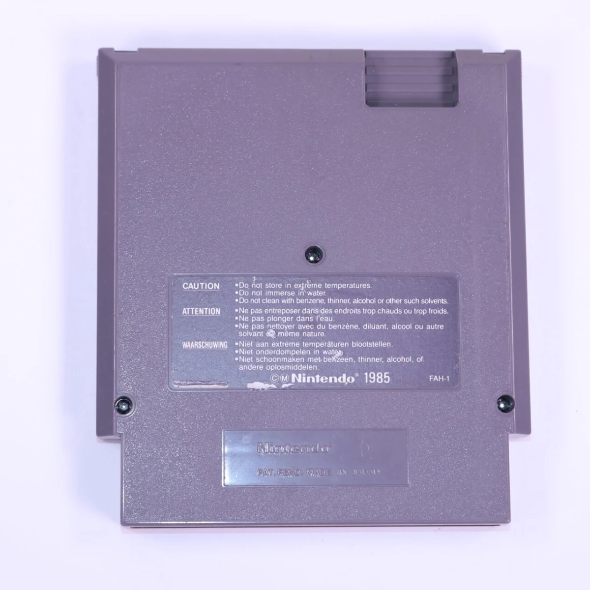 NES - WWF Wrestle Mania Challenge - Sculptured Software - productfoto 2