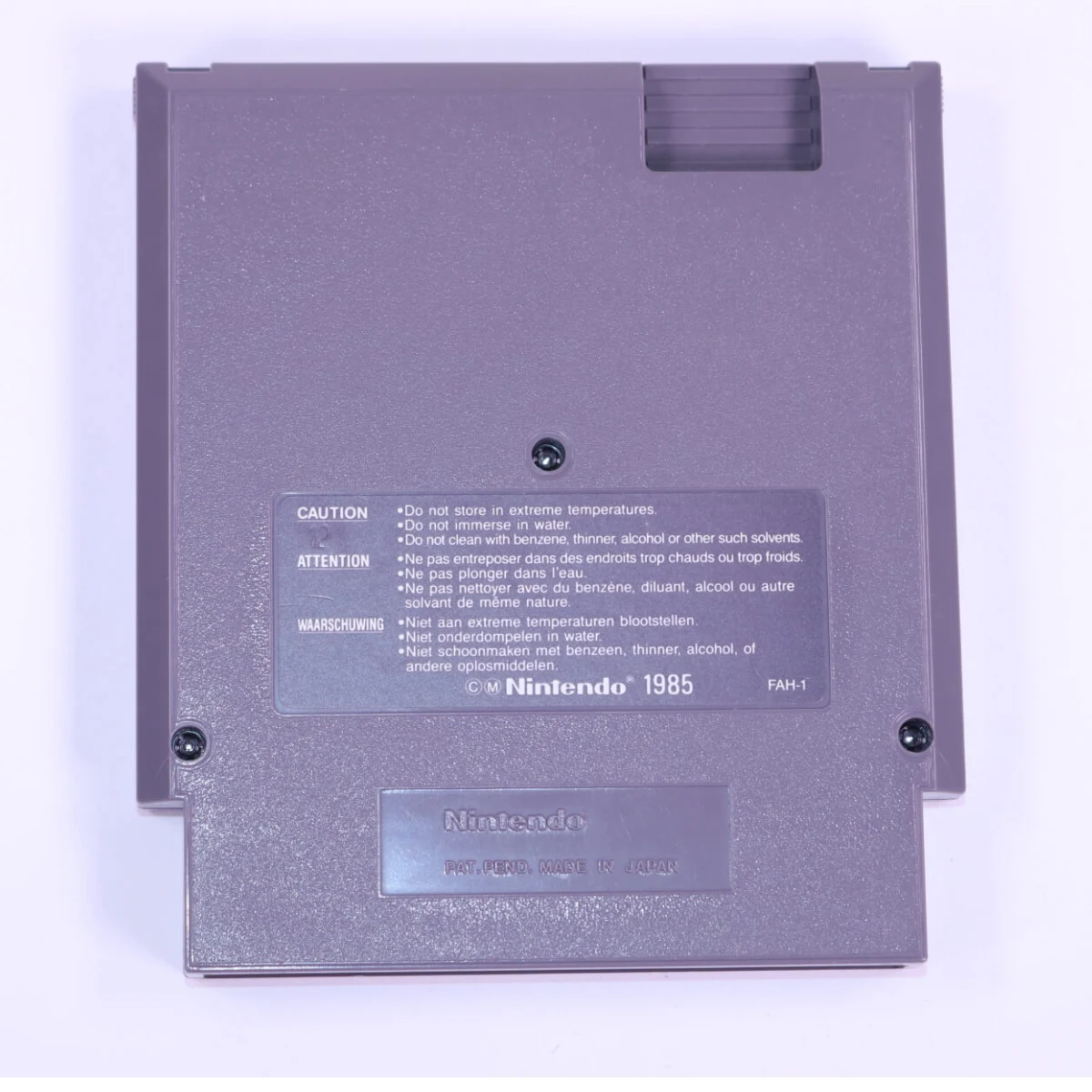 NES - Tecmo World Wrestling - Tecmo - productfoto 2