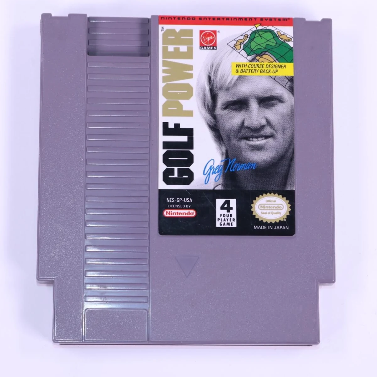 NES - Greg Norman's Golf Power - USA
