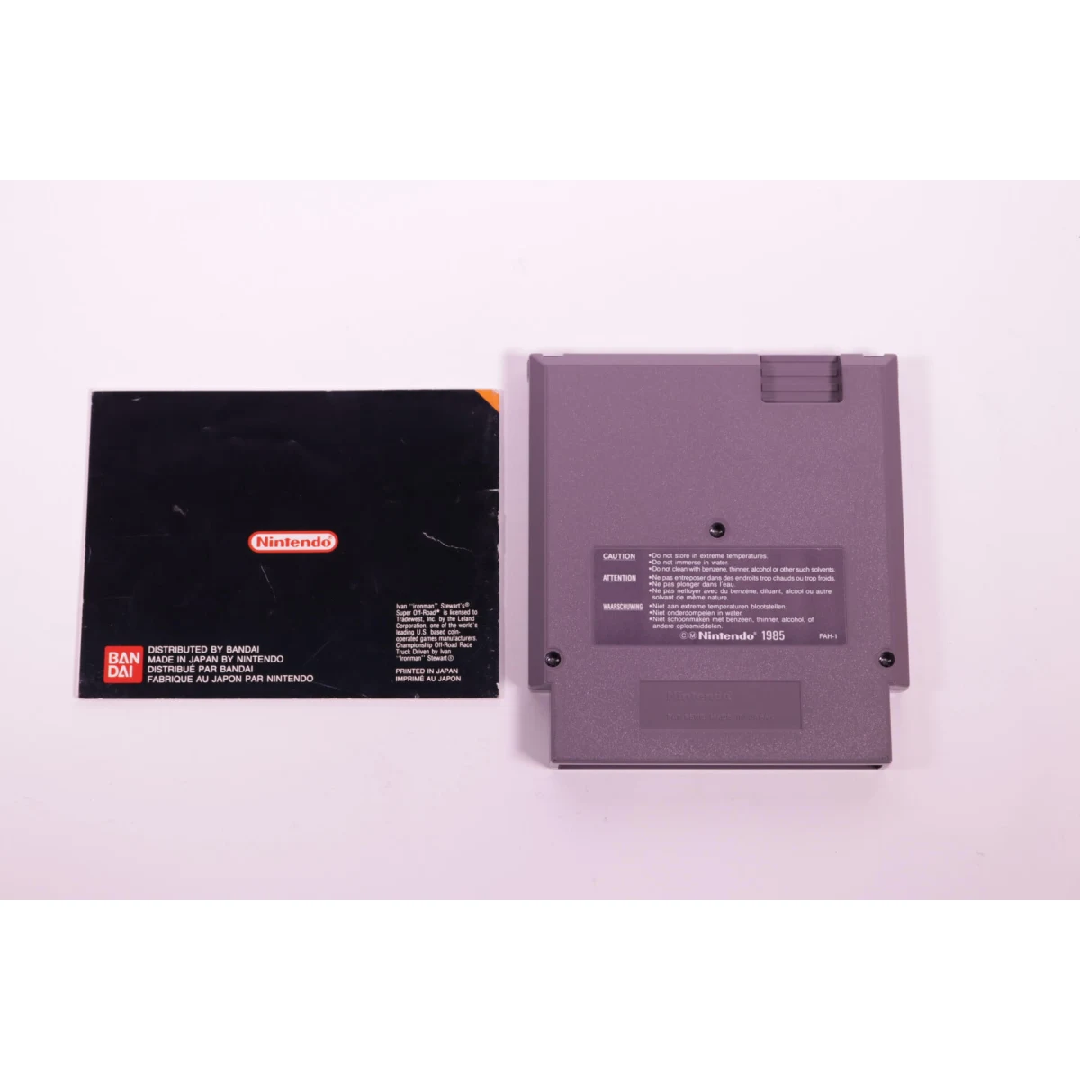 NES - Super Off Road [Met boekje] - Rare - productfoto 2