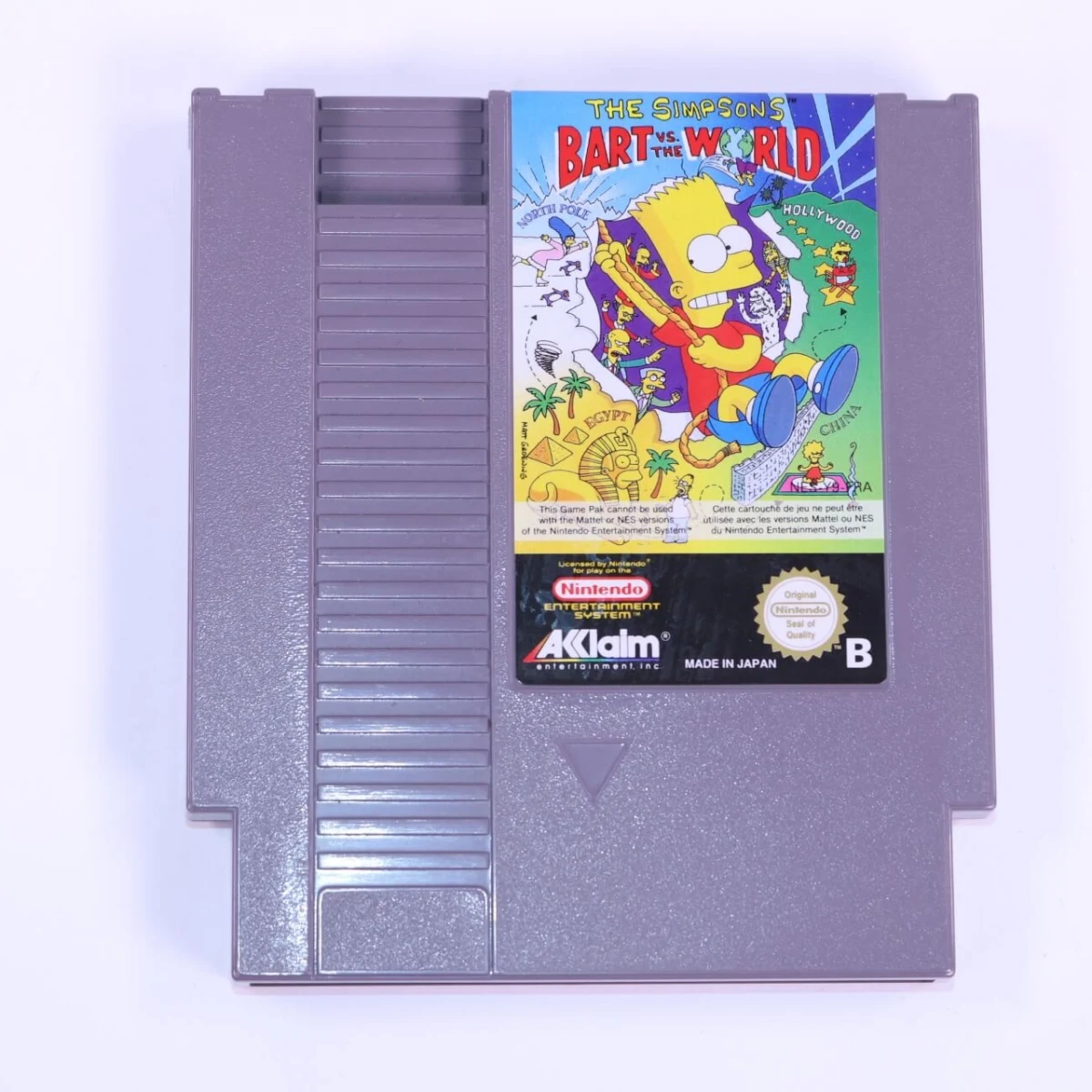NES - The Simpsons Bart vs the World