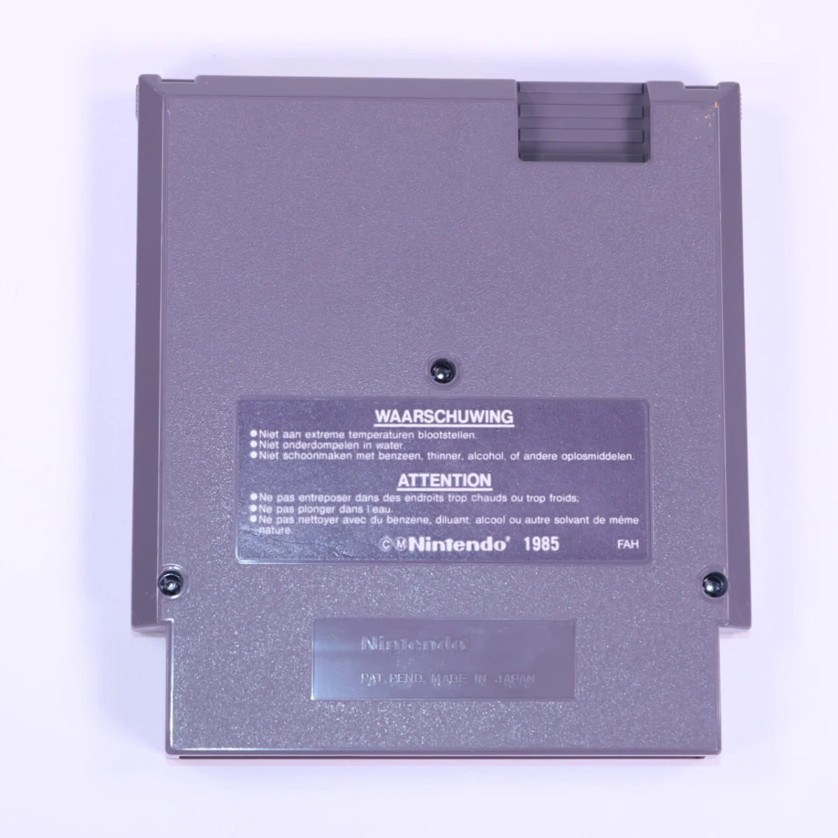 NES - Wrath Of The Black Manta - Taito Corporation - productfoto 2