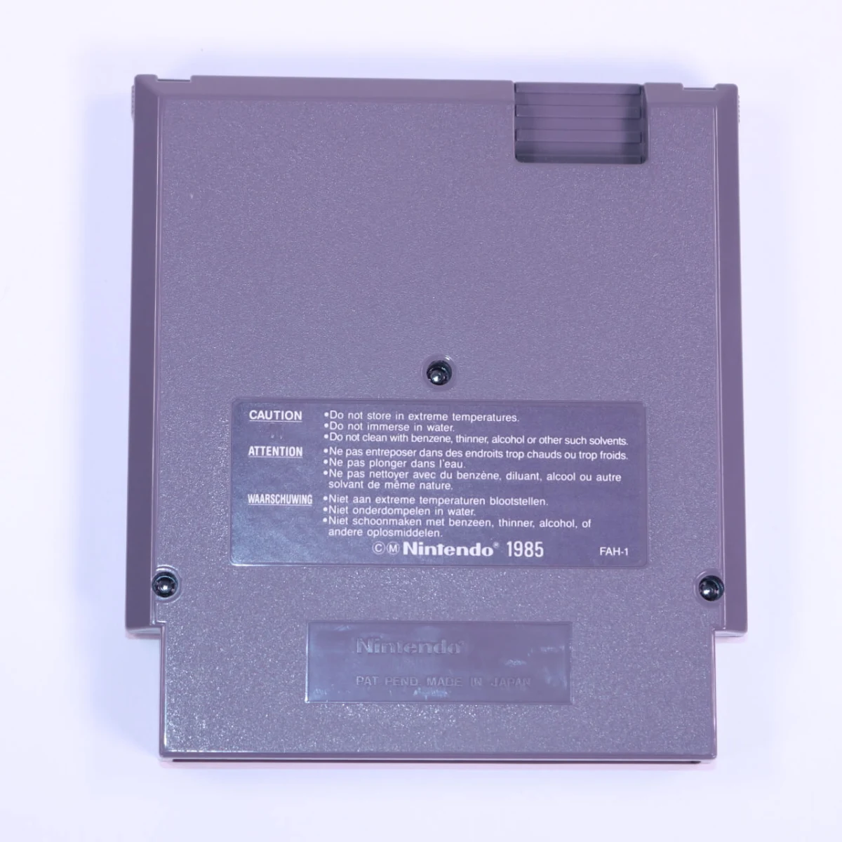 NES - Top Gun The Second Mission - Konami - productfoto 2