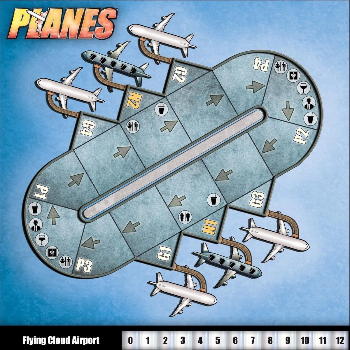 Planes - Bordspel - Alderac Entertainment Group - productfoto 2