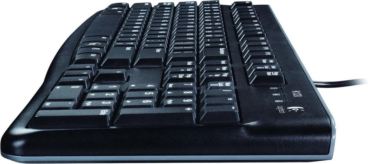 K120 Toetsenbord | Full - Membraan (QWERTY NL) - Logitech - productfoto 3