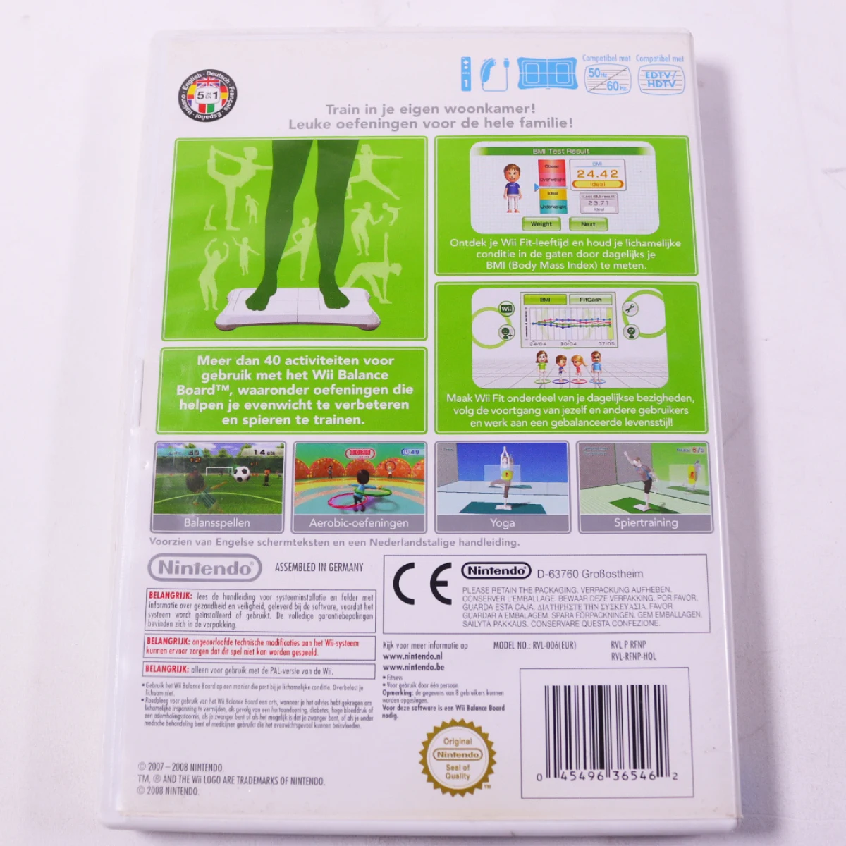 Wii - Wii Fit - Nintendo - productfoto 3