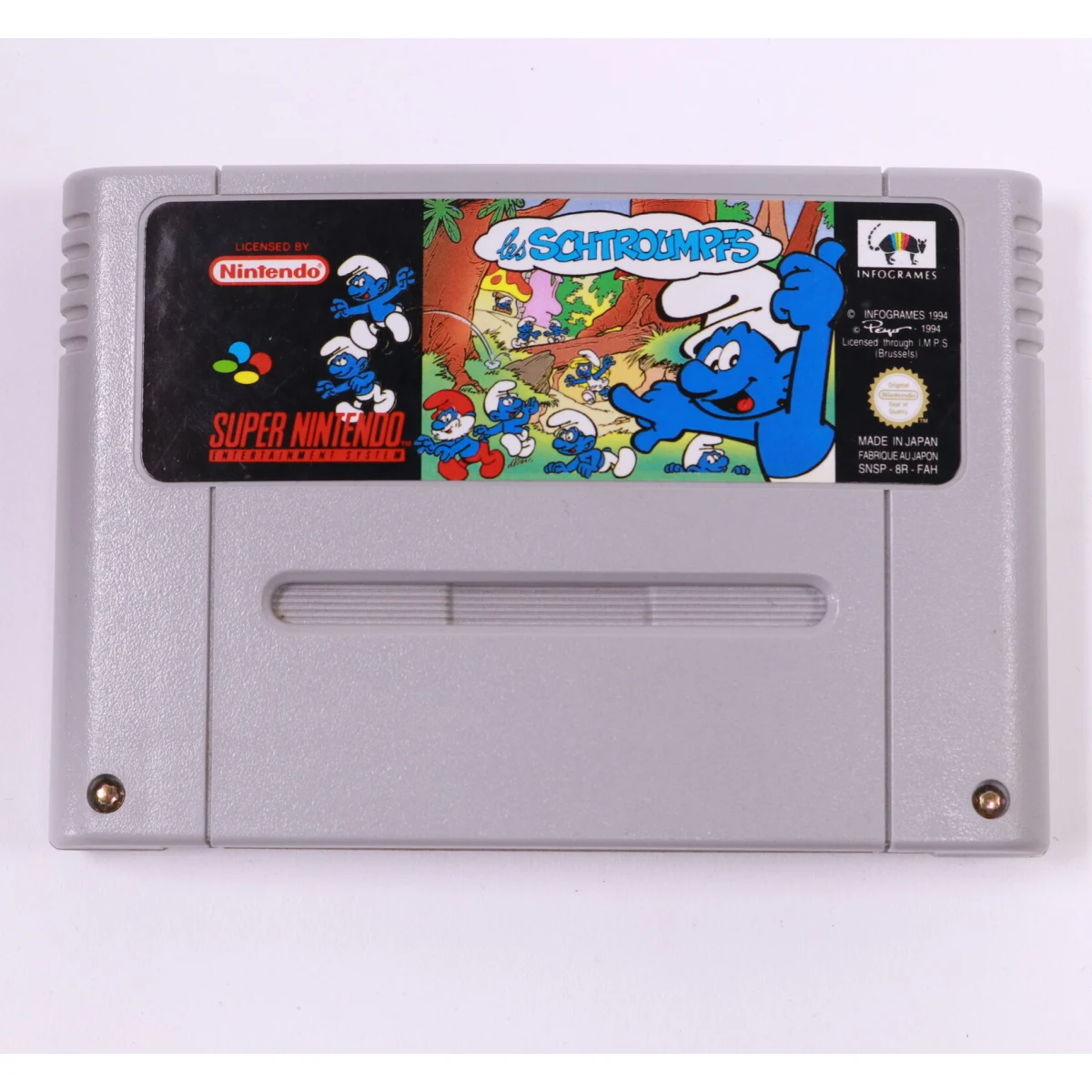 SNES - Les Schtroumpfs / The Smurfs