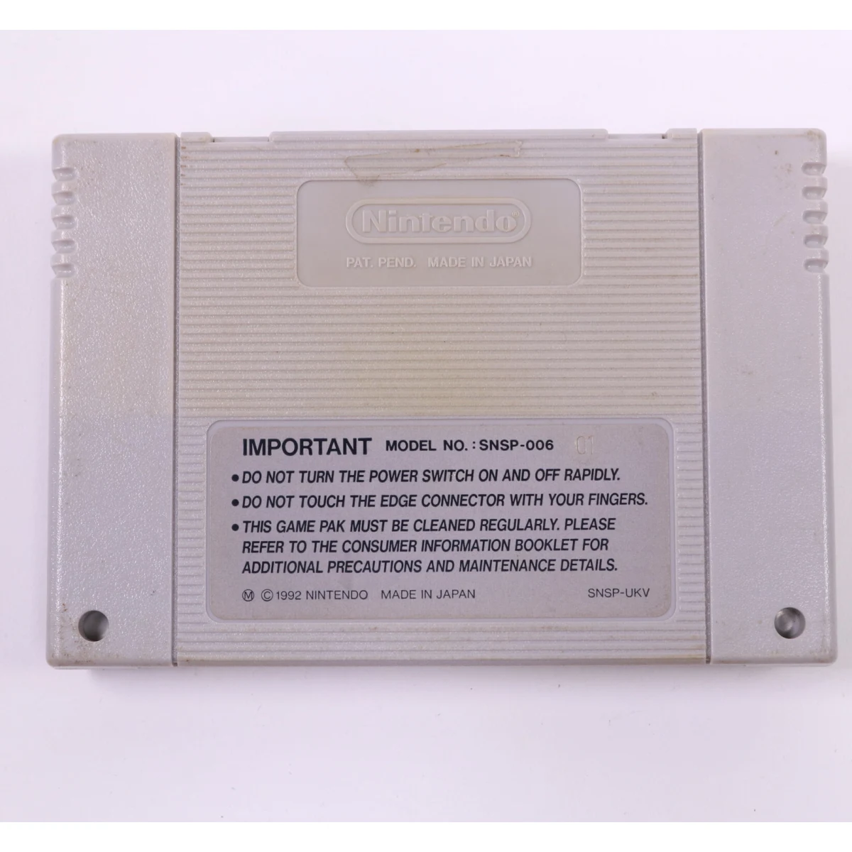 SNES - Desert Fighter - Electro Brain - productfoto 2