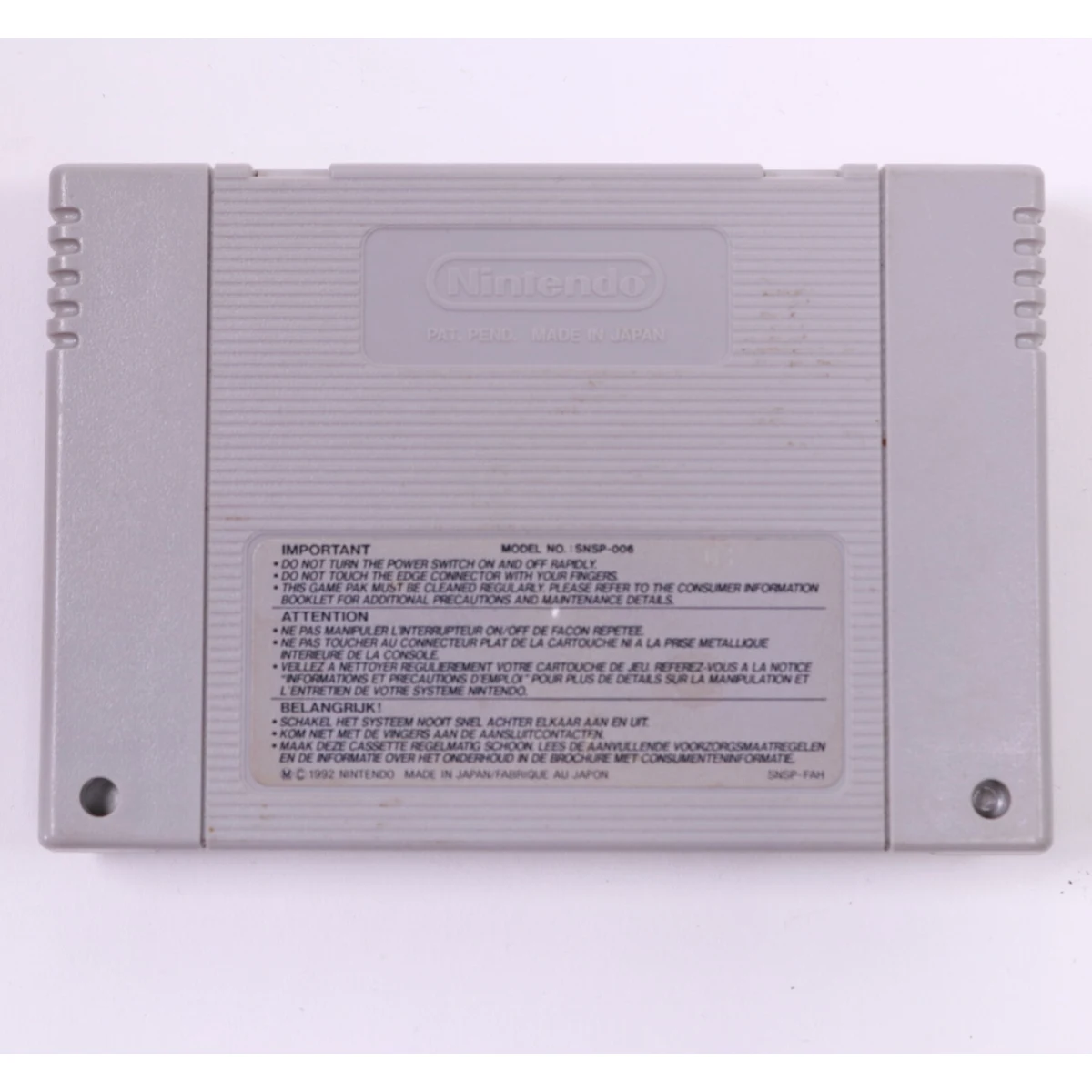 SNES - Asterix & Obelix - Infogrames - productfoto 2