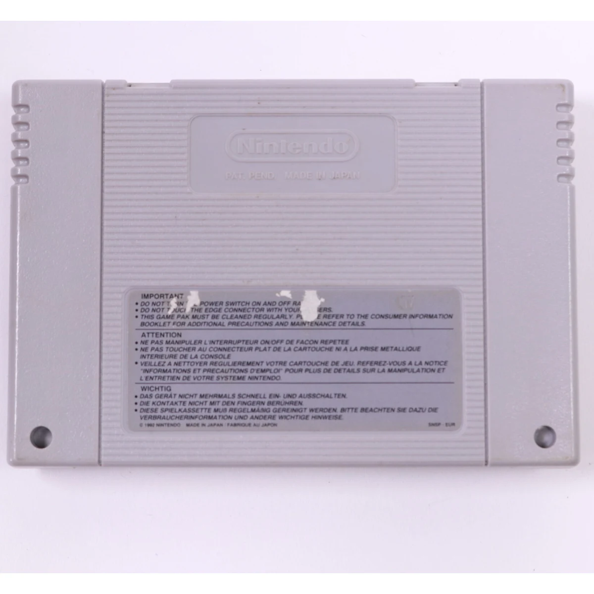 SNES - Super Star Wars Return of the Jedi - LucasArts - productfoto 2