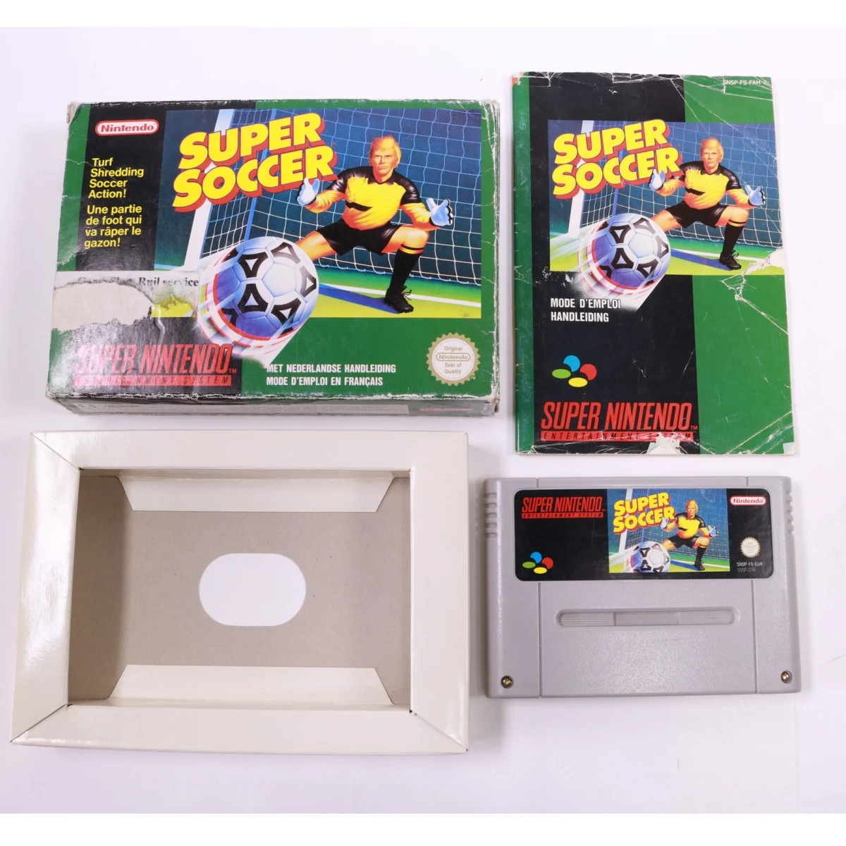 SNES - Super Soccer - Boxed CIB