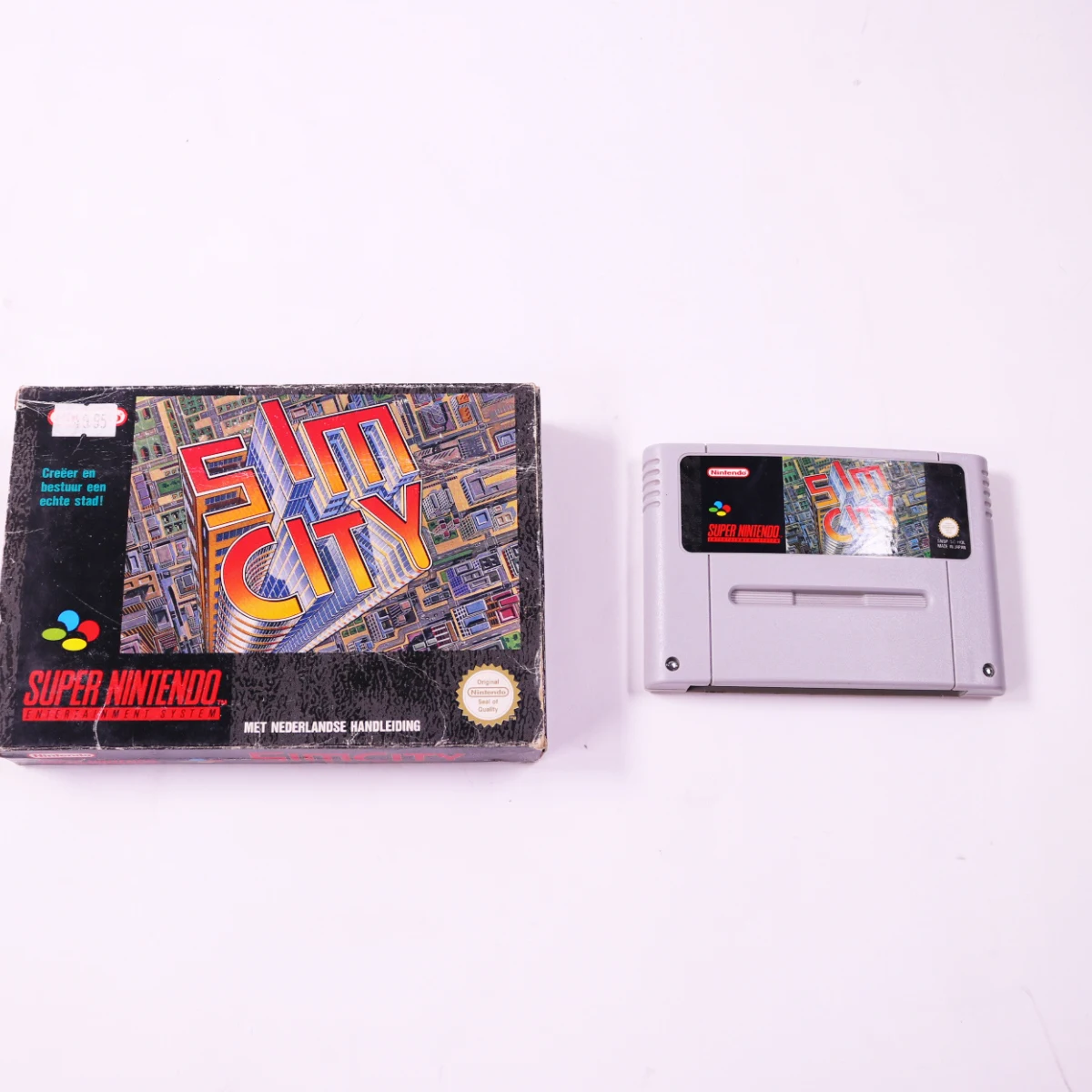 SNES - SimCity - Boxed