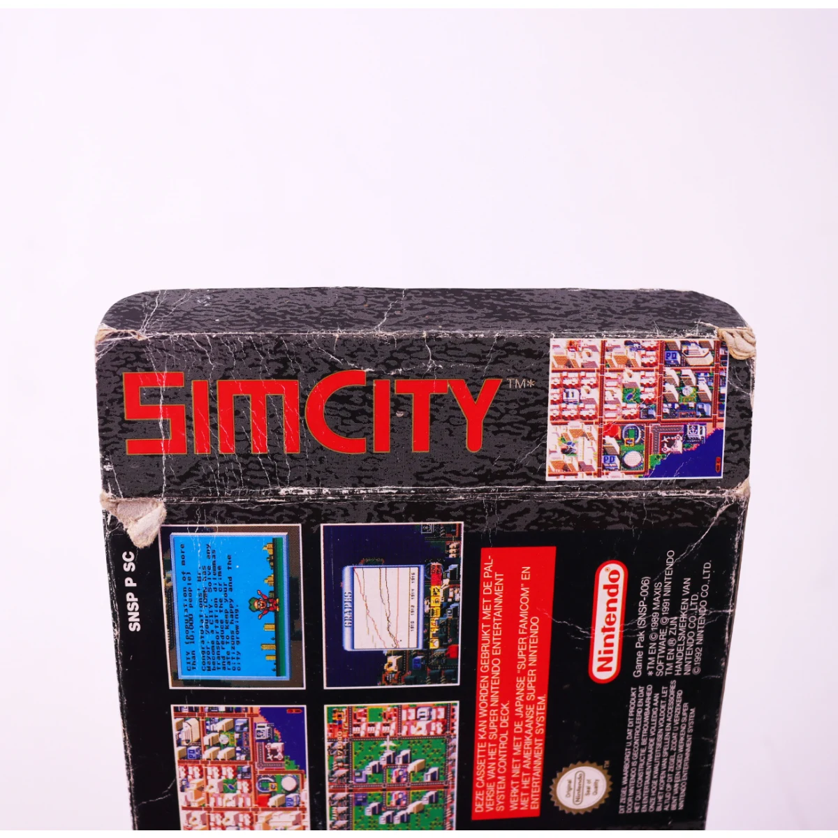 SNES - SimCity - Boxed - Nintendo - productfoto 6