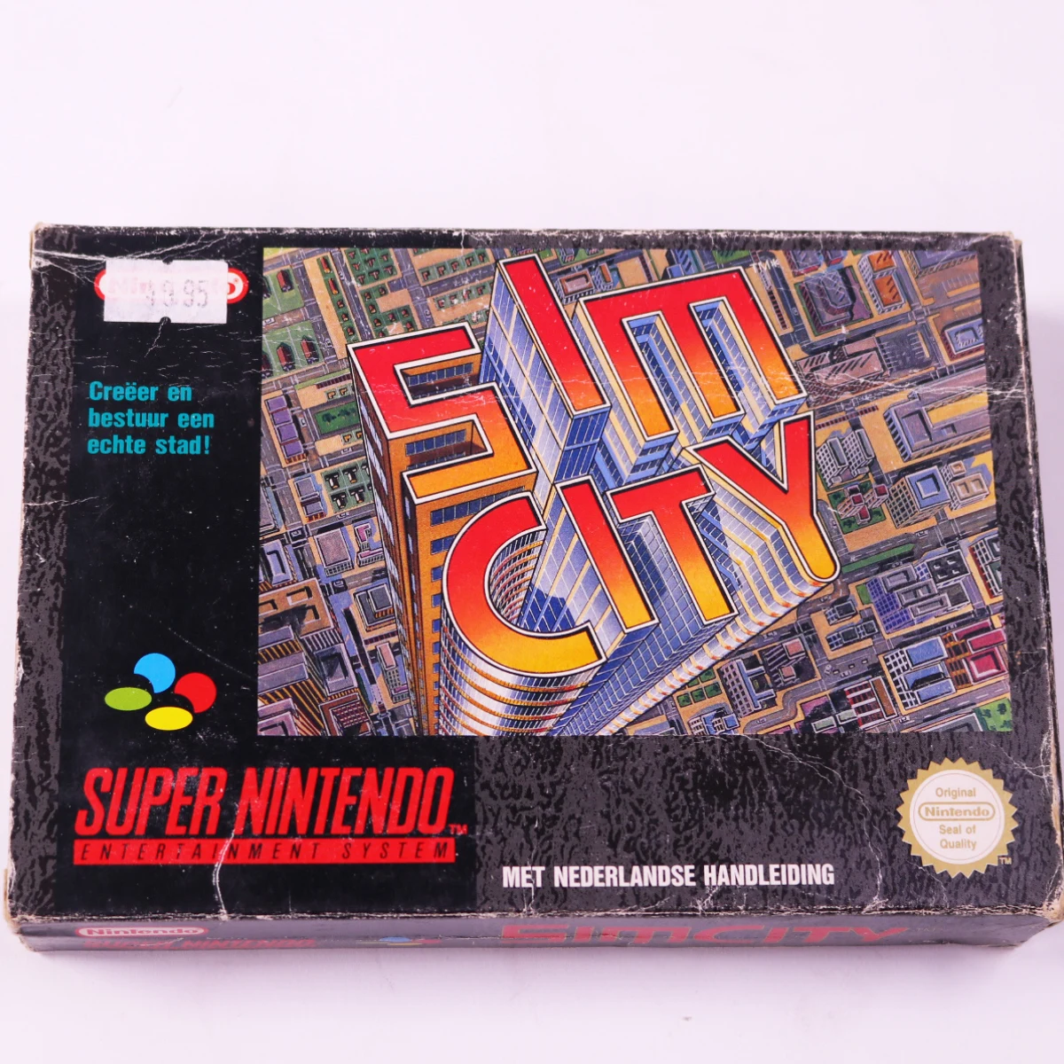 SNES - SimCity - Boxed - Nintendo - productfoto 3