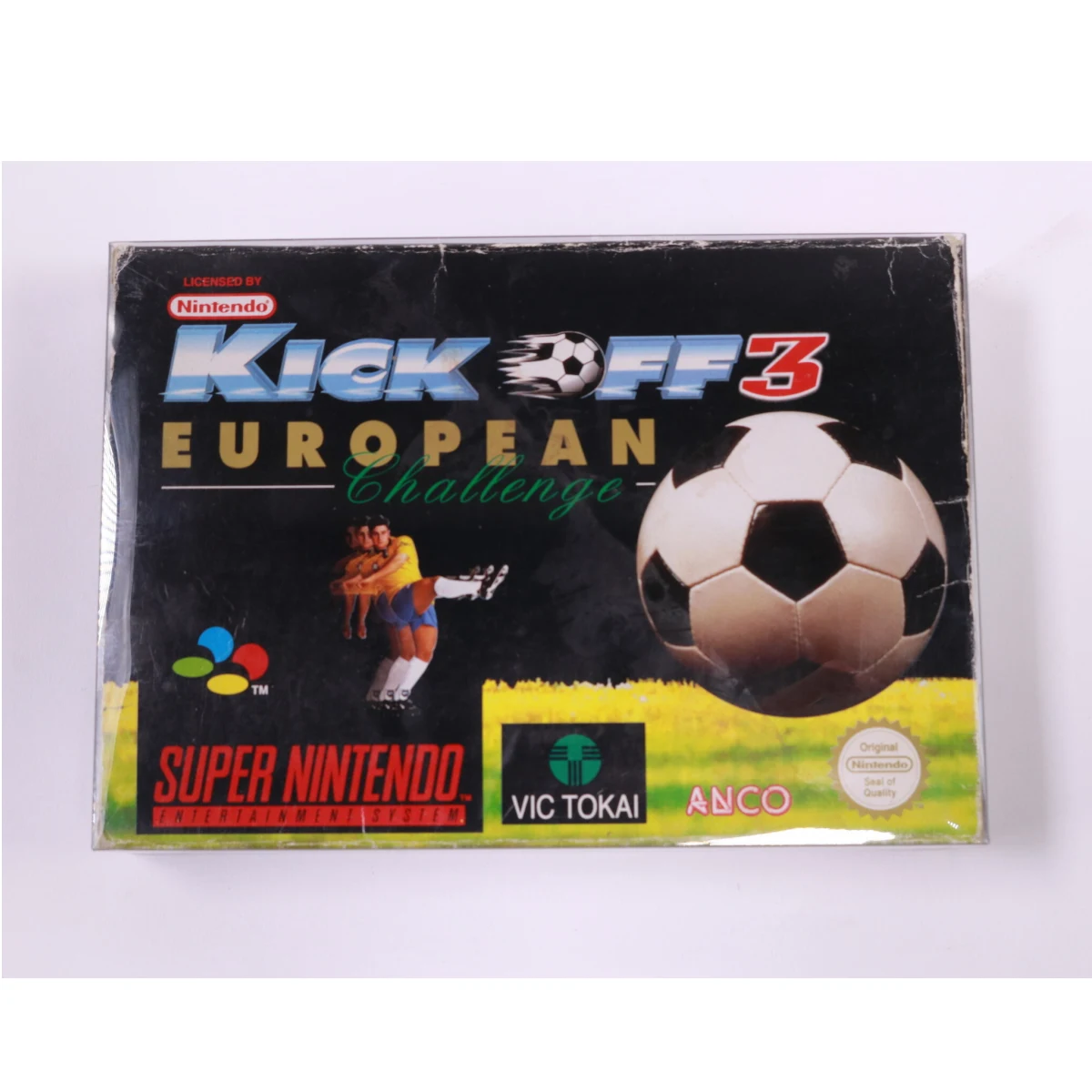 SNES - Kick Off 3 - Boxed - Anco Software - productfoto 3