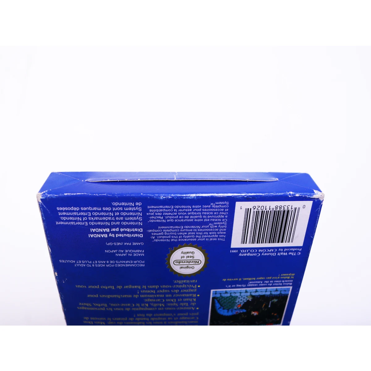 NES - TaleSpin - Boxed - Capcom - productfoto 9