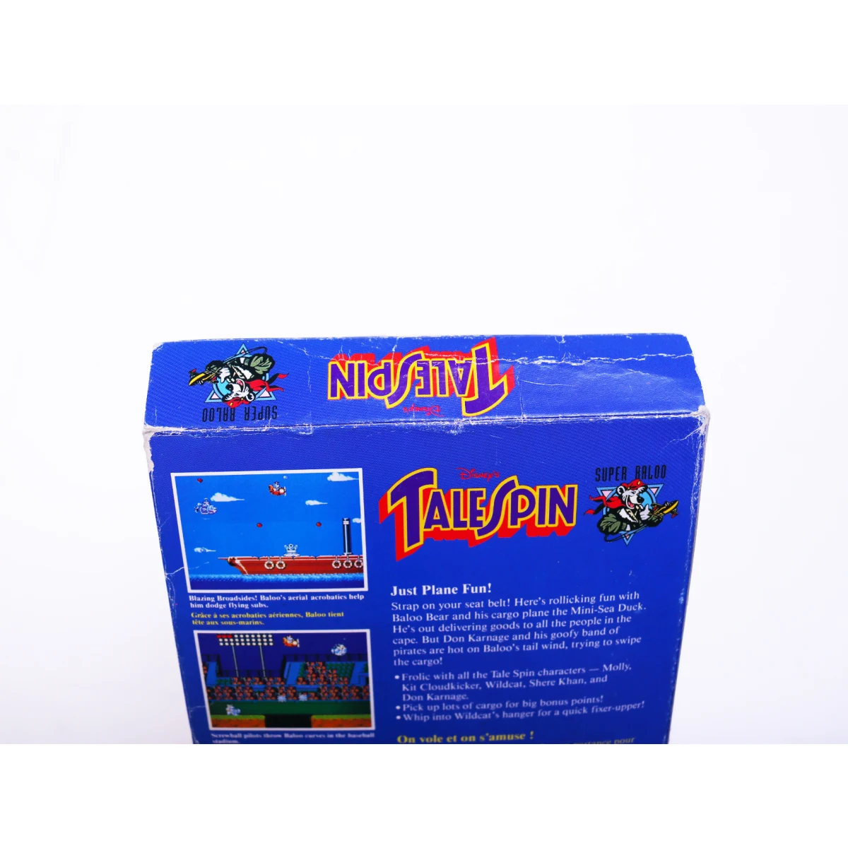 NES - TaleSpin - Boxed - Capcom - productfoto 7