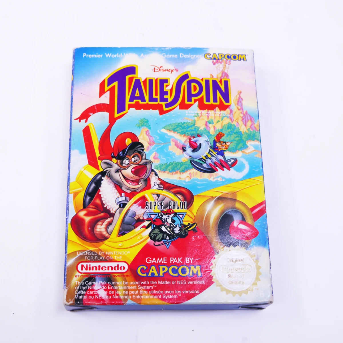 NES - TaleSpin - Boxed - Capcom - productfoto 3