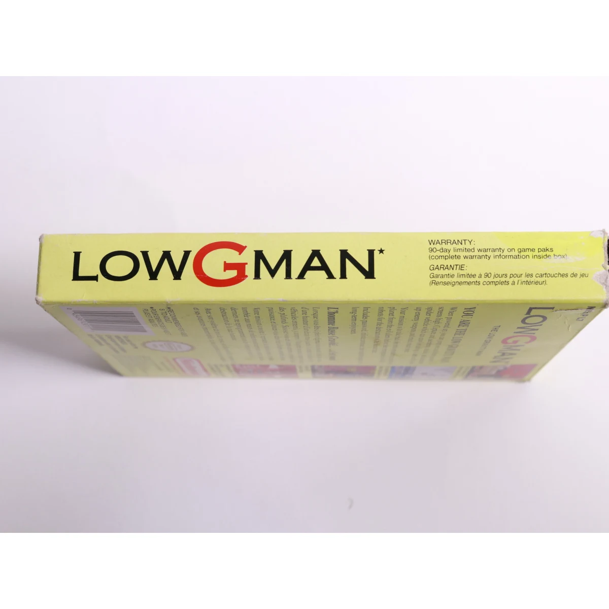NES - Low G Man - Boxed CIB - KID - productfoto 6
