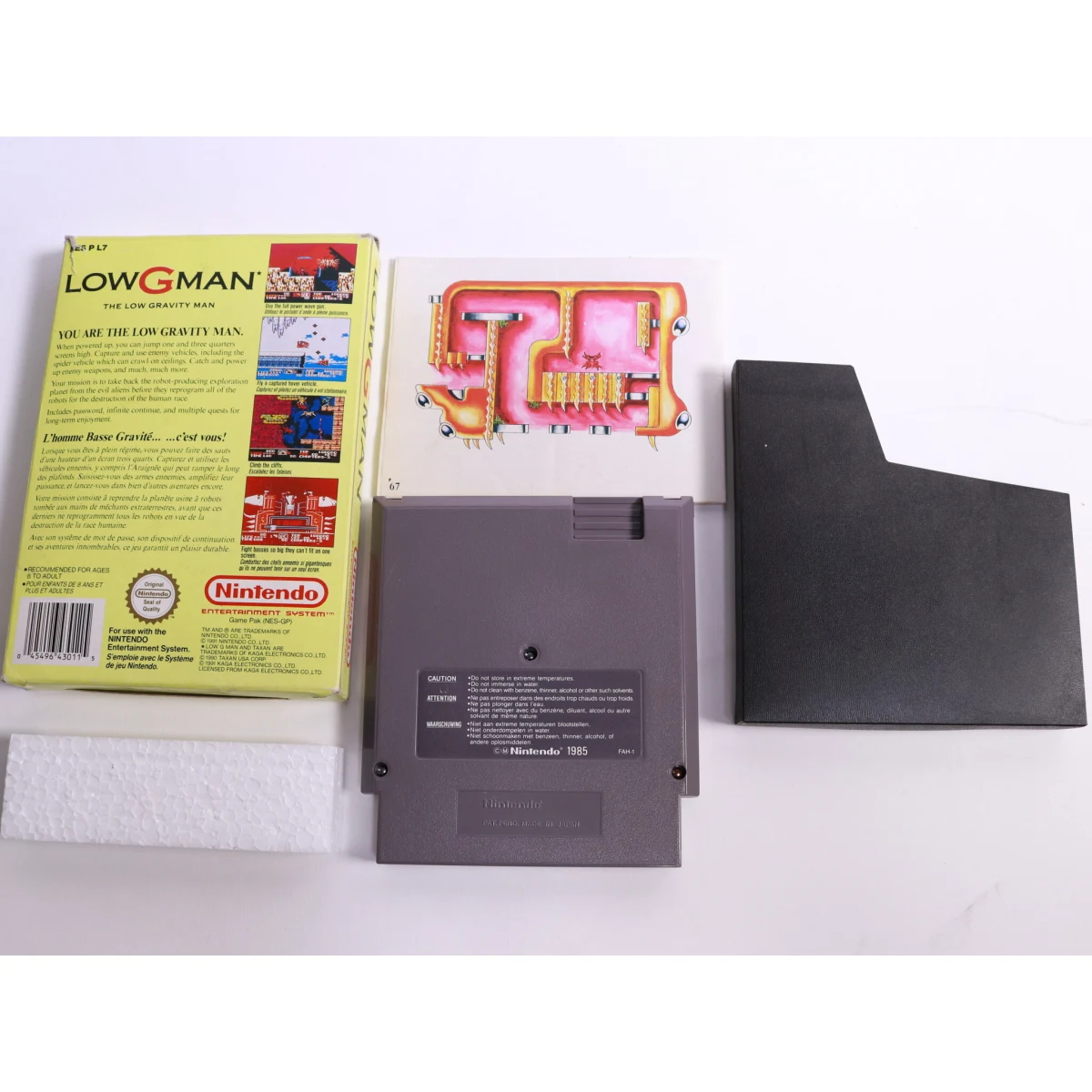NES - Low G Man - Boxed CIB - KID - productfoto 2