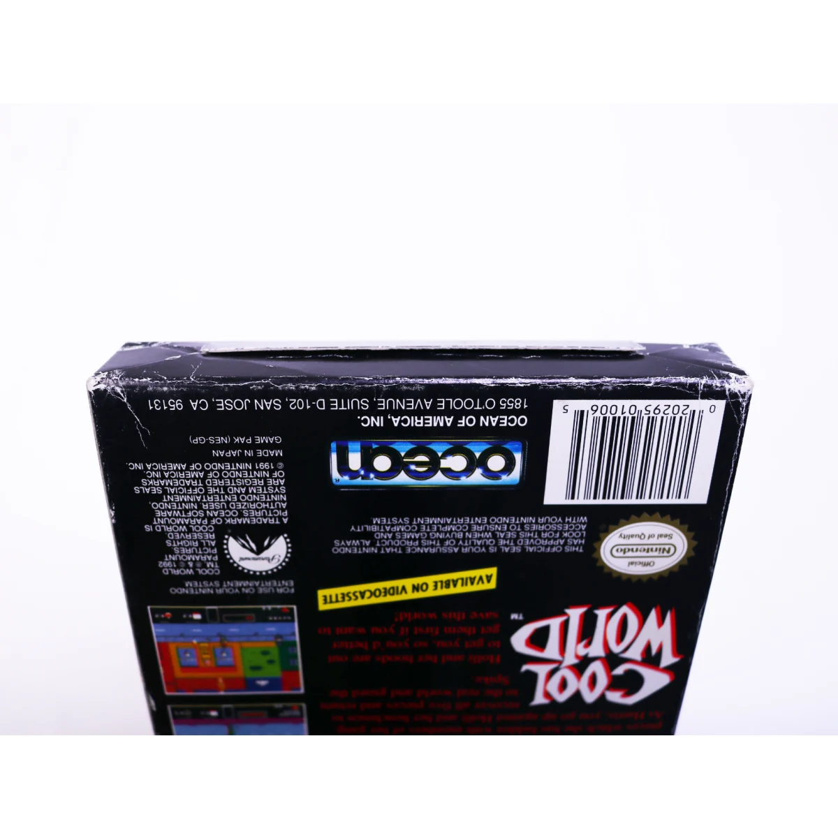 NES - Cool World - Boxed - Ocean Software - productfoto 10