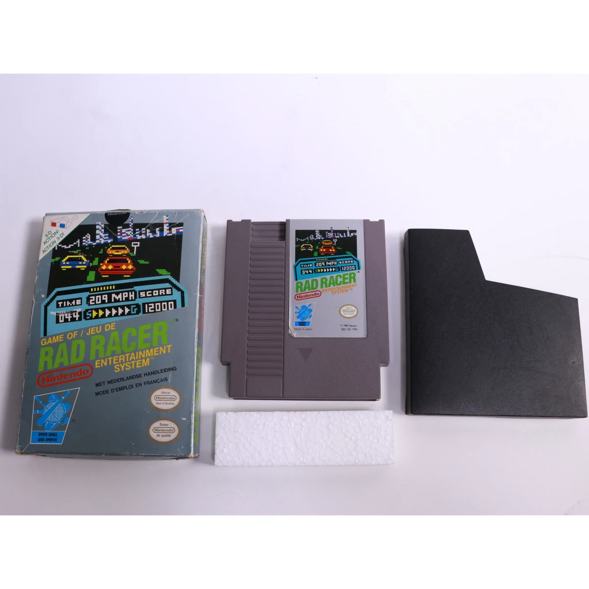 NES - Rad Racer - Boxed