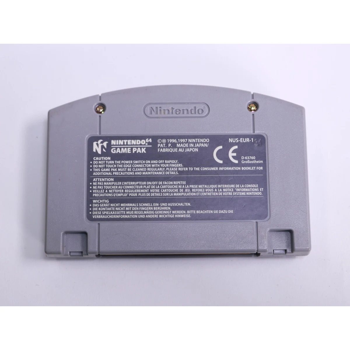 N64 - Automobili Lamborghini - Titus Interactive - productfoto 2