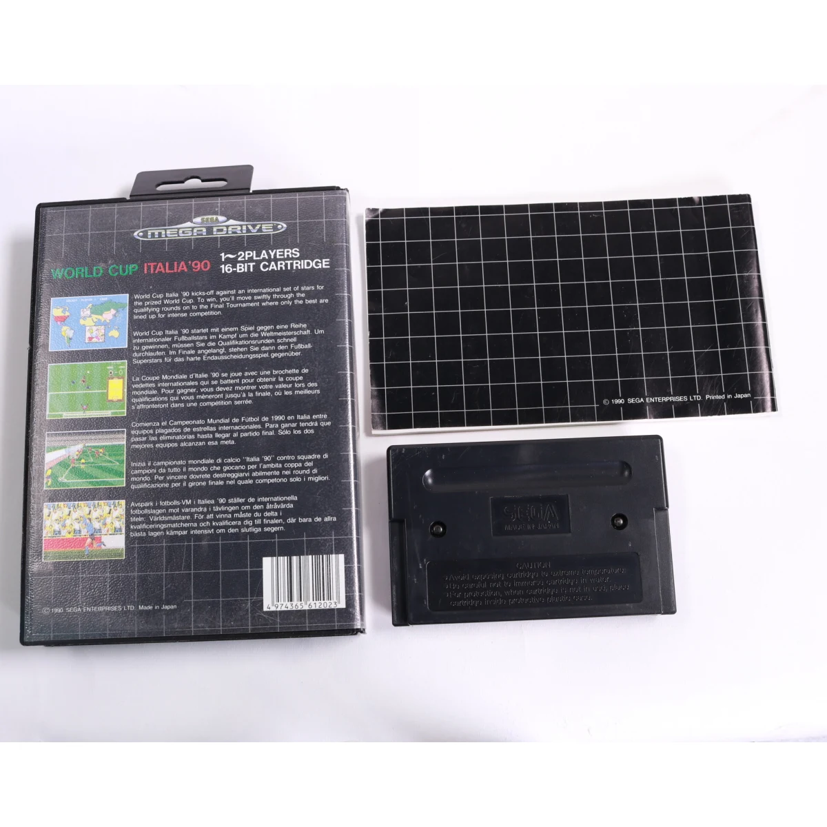 World Cup Italia '90 [Met Boekje] - Sega - productfoto 2