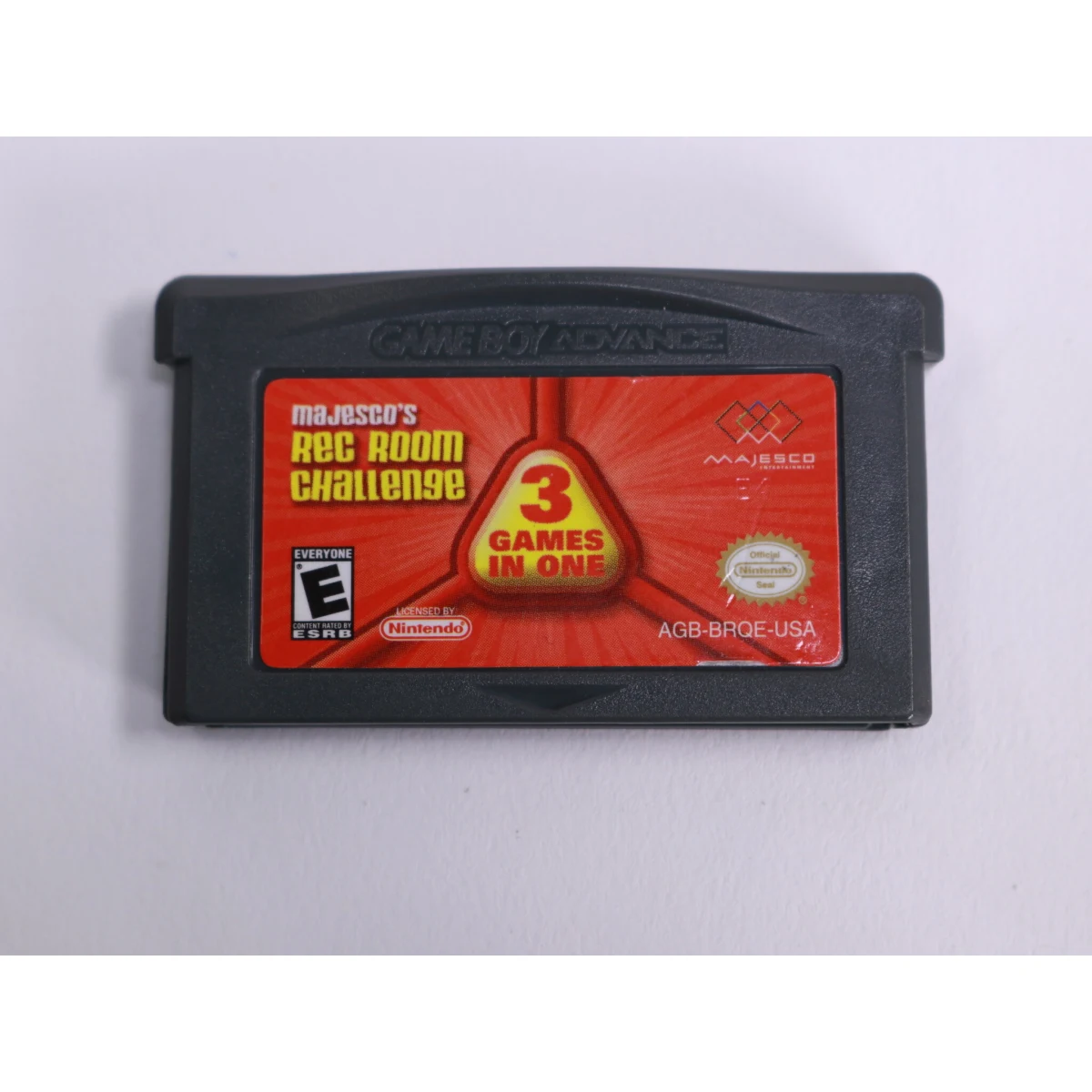 Game Boy Advance - Majesco's & Rec Room & Challenge 3 Games in One