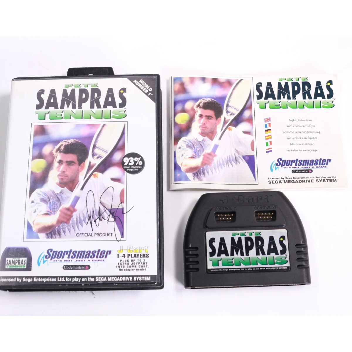 SEGA Mega Drive - Pete Sampras Tennis
