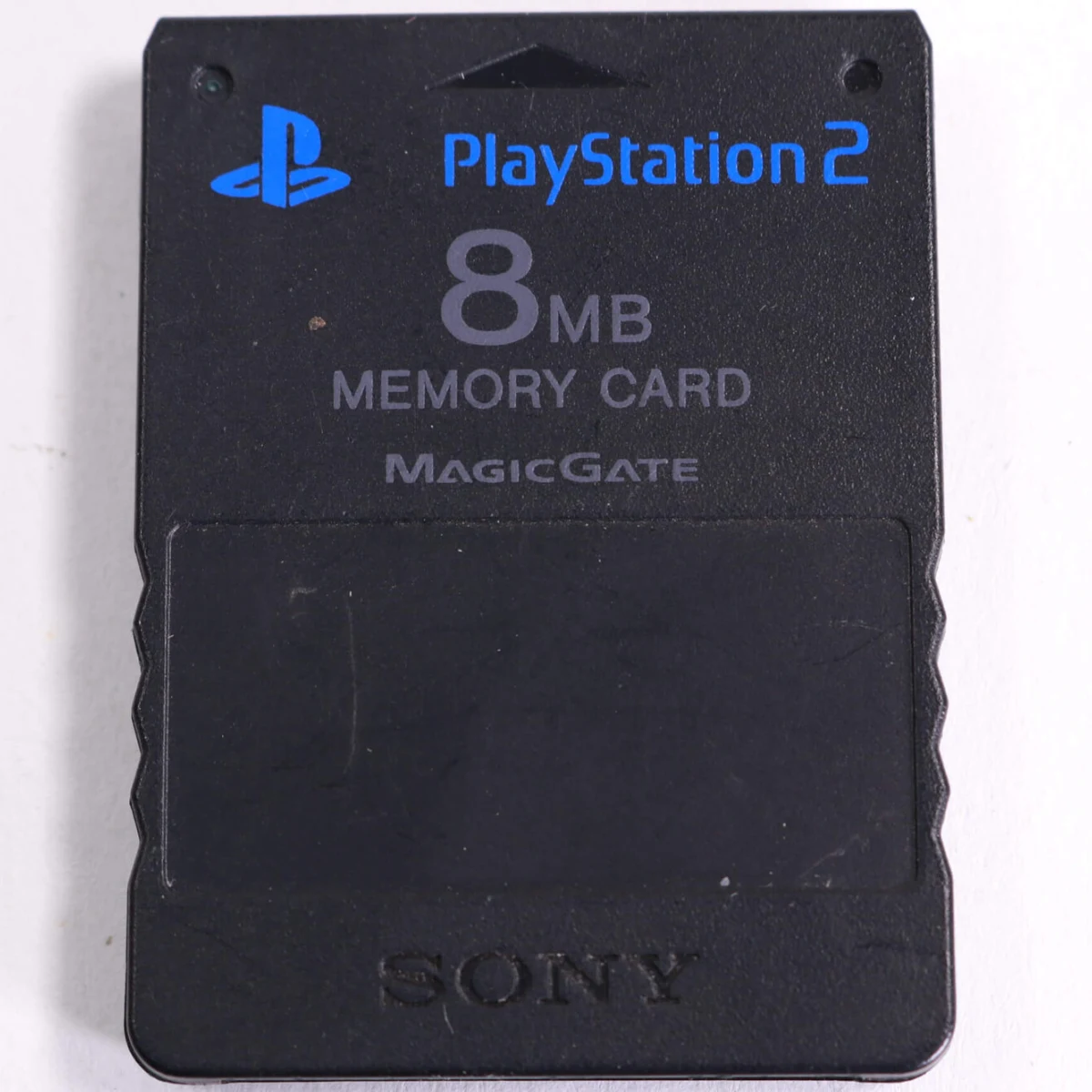 Playstation 2 - 8 MB Memory Card  - Origineel (Zwart)