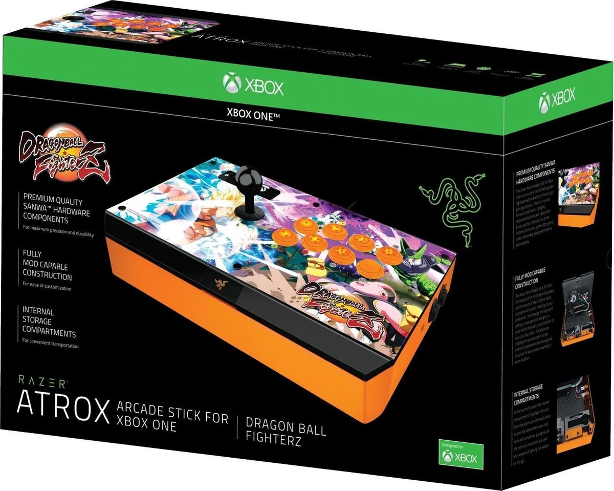 Dragon Ball FighterZ Atrox Arcade Stick (Xbox One) Multi-color