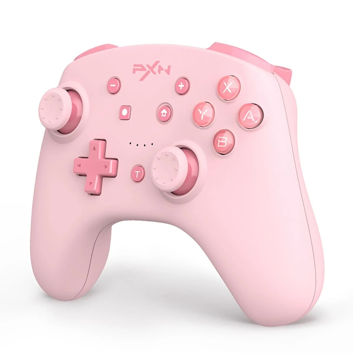 9607X - Controller Switch Nintendo - Draadloos - PC en iOS16 - Draadloze Controller - Roze - Nintendo - productfoto 2