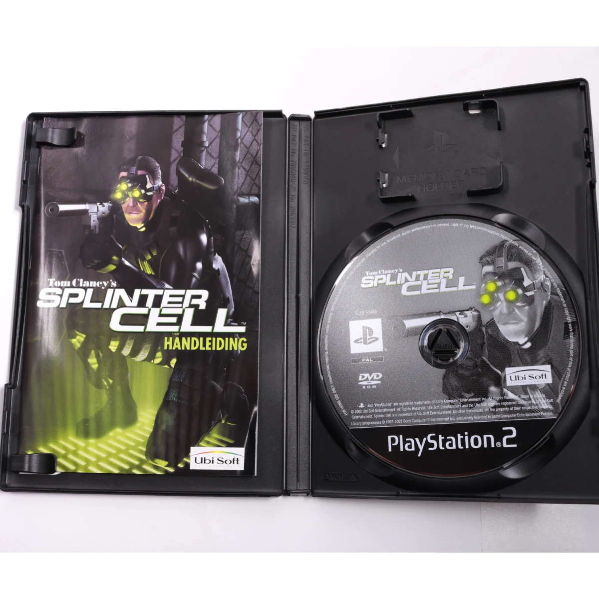 Playstation 2 - Tom Clancy's Splinter Cell - Ubisoft - productfoto 3