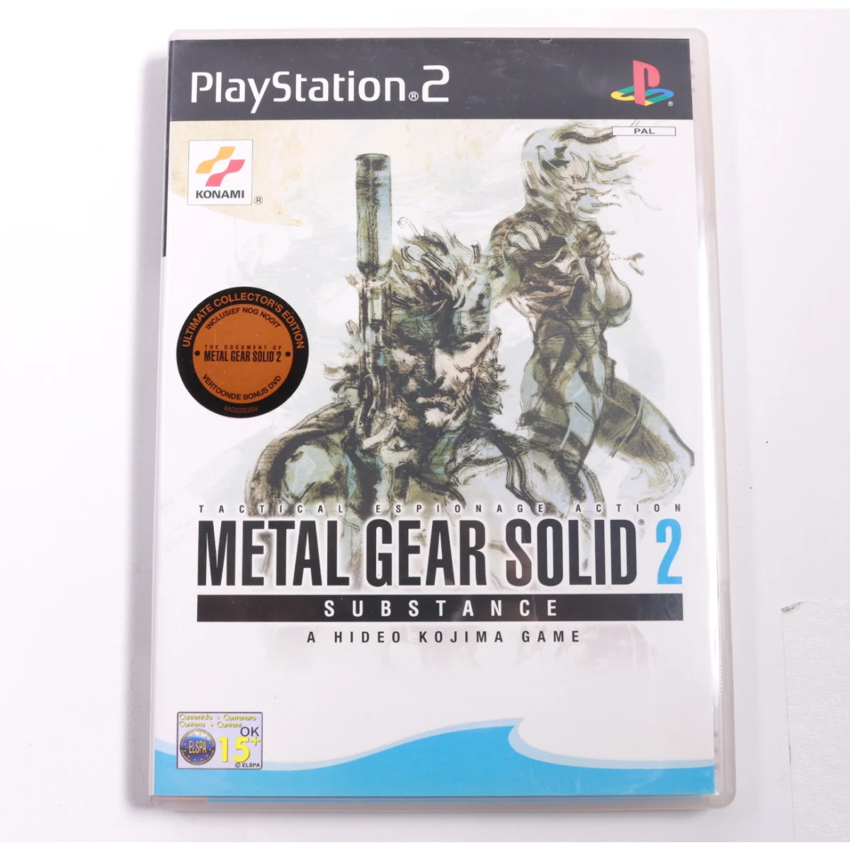 Playstation 2 - Metal Gear Solid 2 - Substance