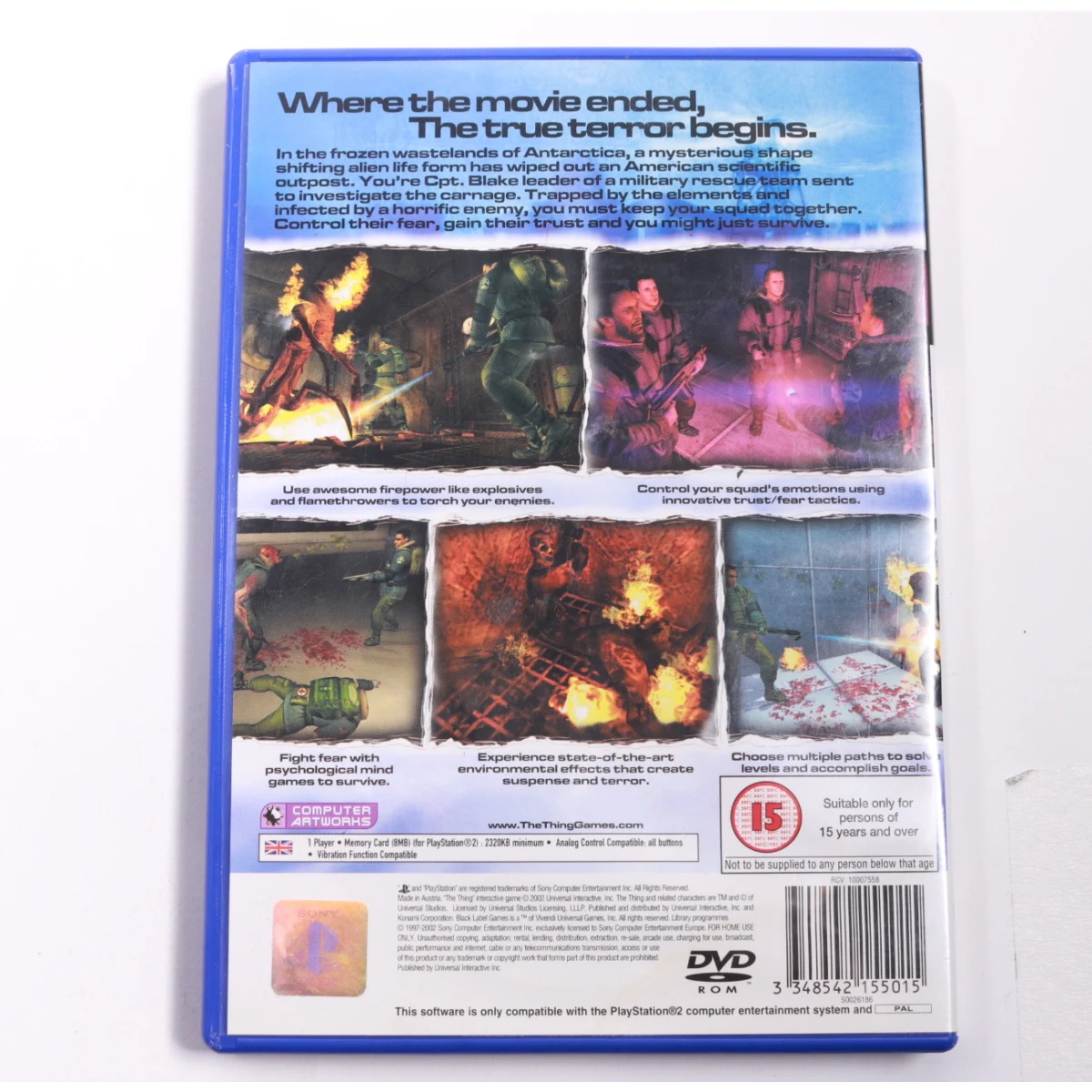 Playstation 2 - The Thing - PlayStation - productfoto 2