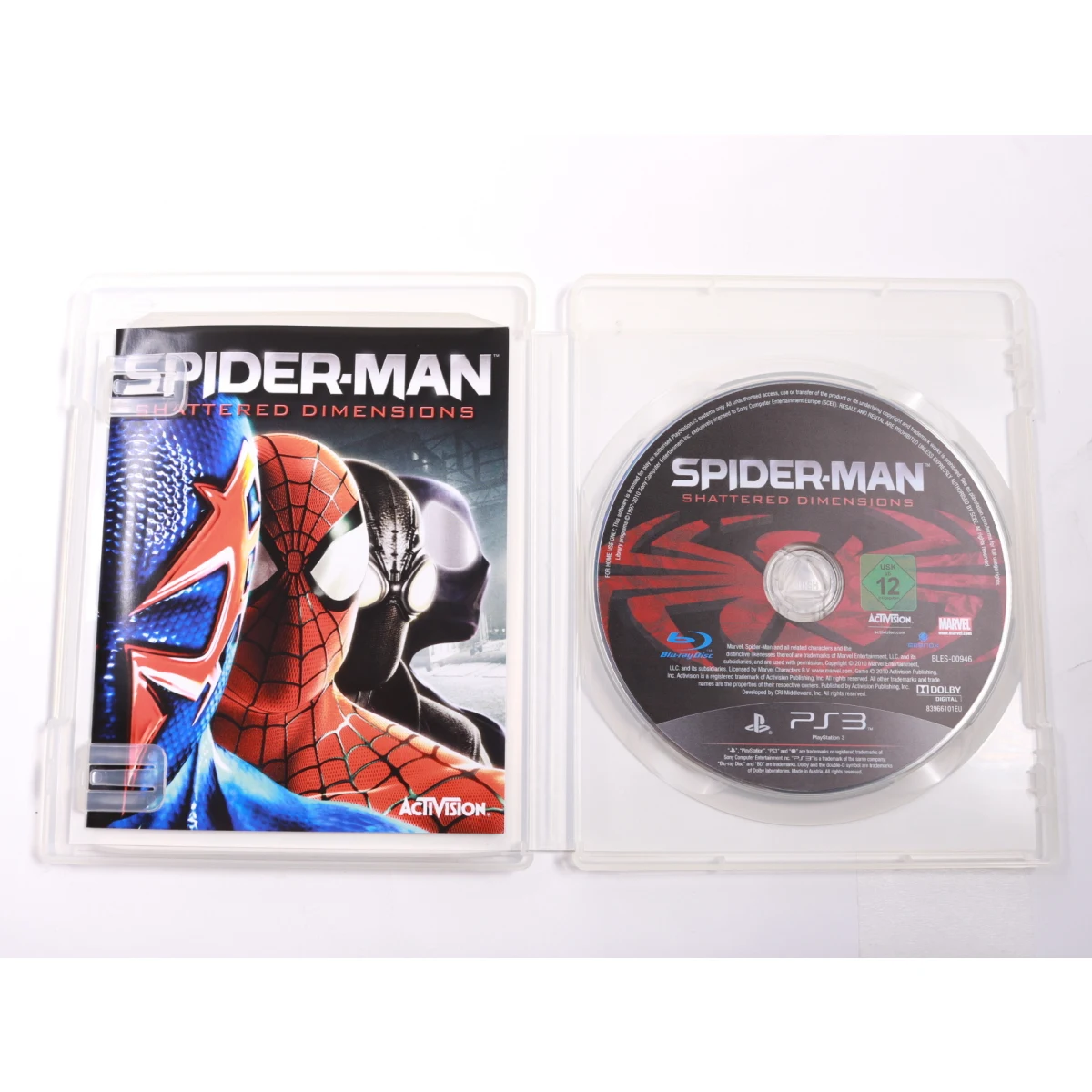 Playstation 3 - Spider Man 2 - Shattered Dimensions - PlayStation - productfoto 3