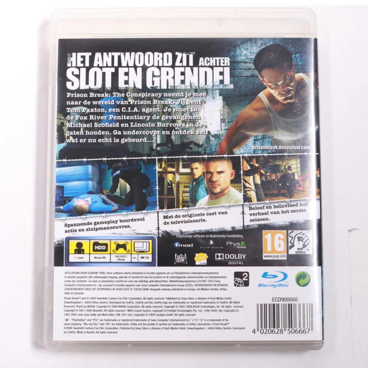 Playstation 3 - Prison Break: The Conspiracy - ZootFly - productfoto 2