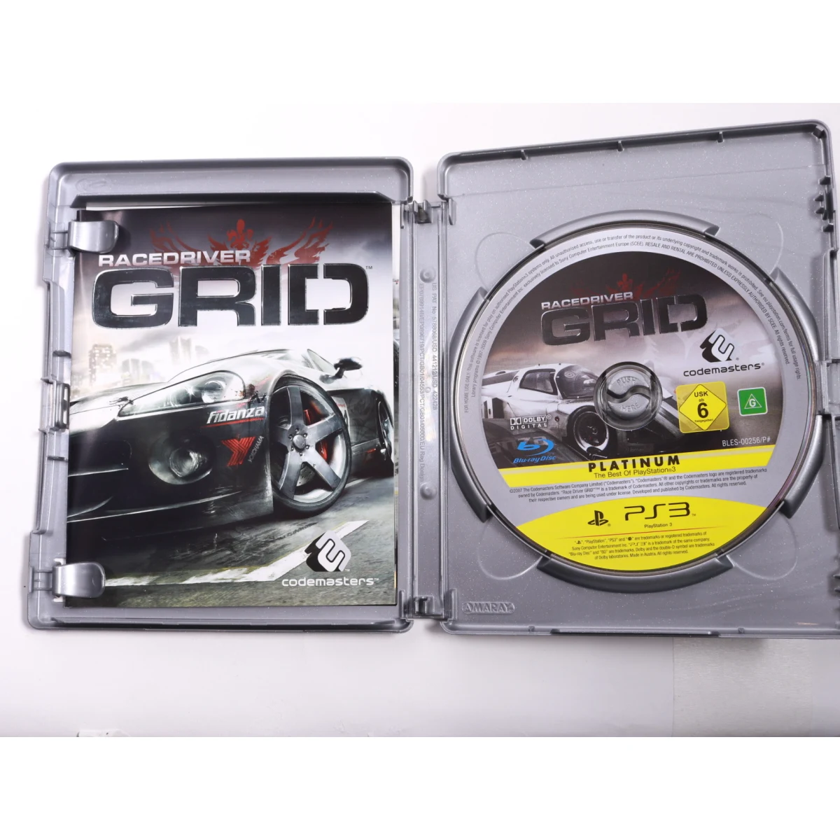 PlayStation 3 - Race Driver: Grid Reloaded [Platinum] - Codemasters - productfoto 3