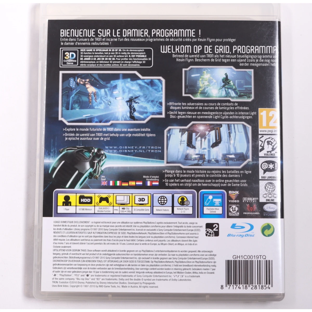 PlayStation 3 - Tron: Evolution - Propaganda Games - productfoto 2