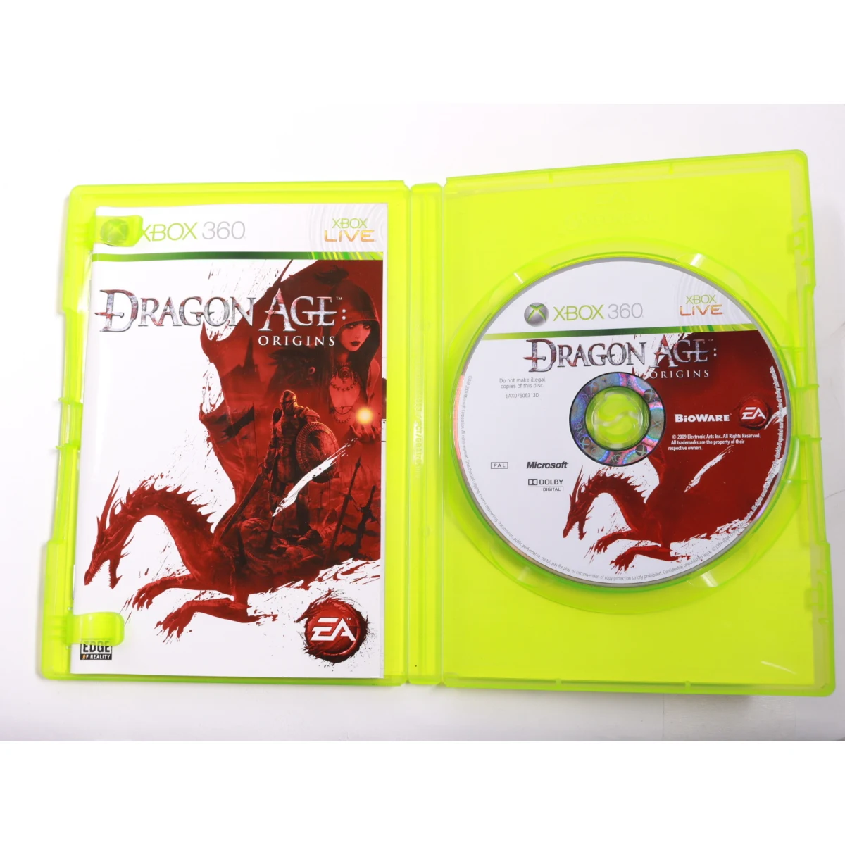 Xbox 360 - Dragon Age: Origins - BioWare - productfoto 3