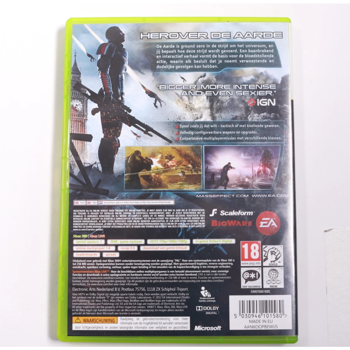 Xbox 360 - Mass Effect 3 - XBOX 360 - productfoto 2