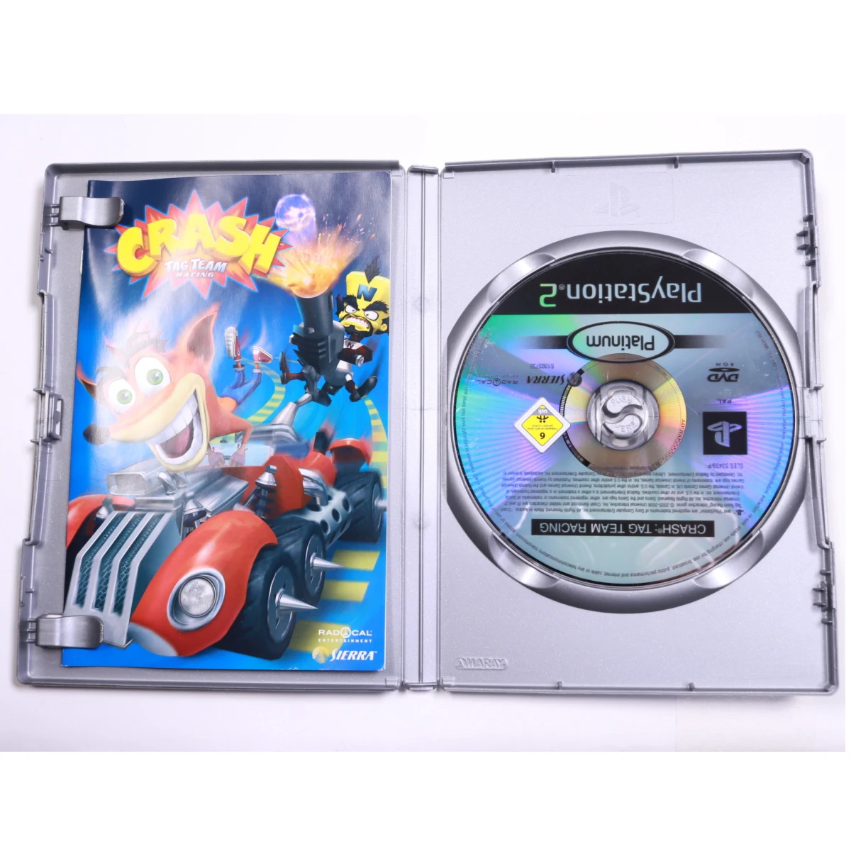 PlayStation 2 - Crash: Tag Team Racing [Platinum] - Radical Entertainment - productfoto 3