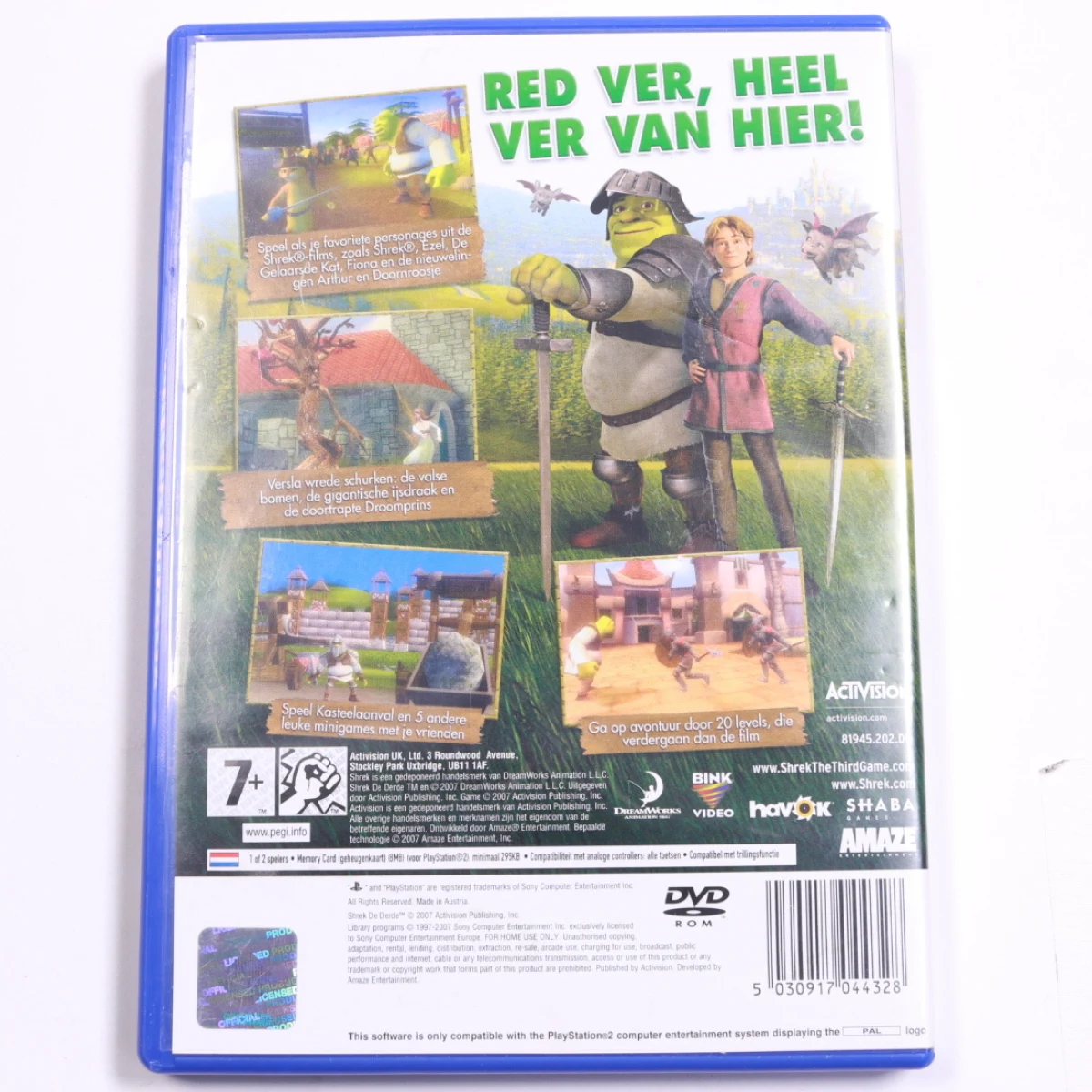 Playstation 2 - Shrek De Derde - PlayStation - productfoto 2