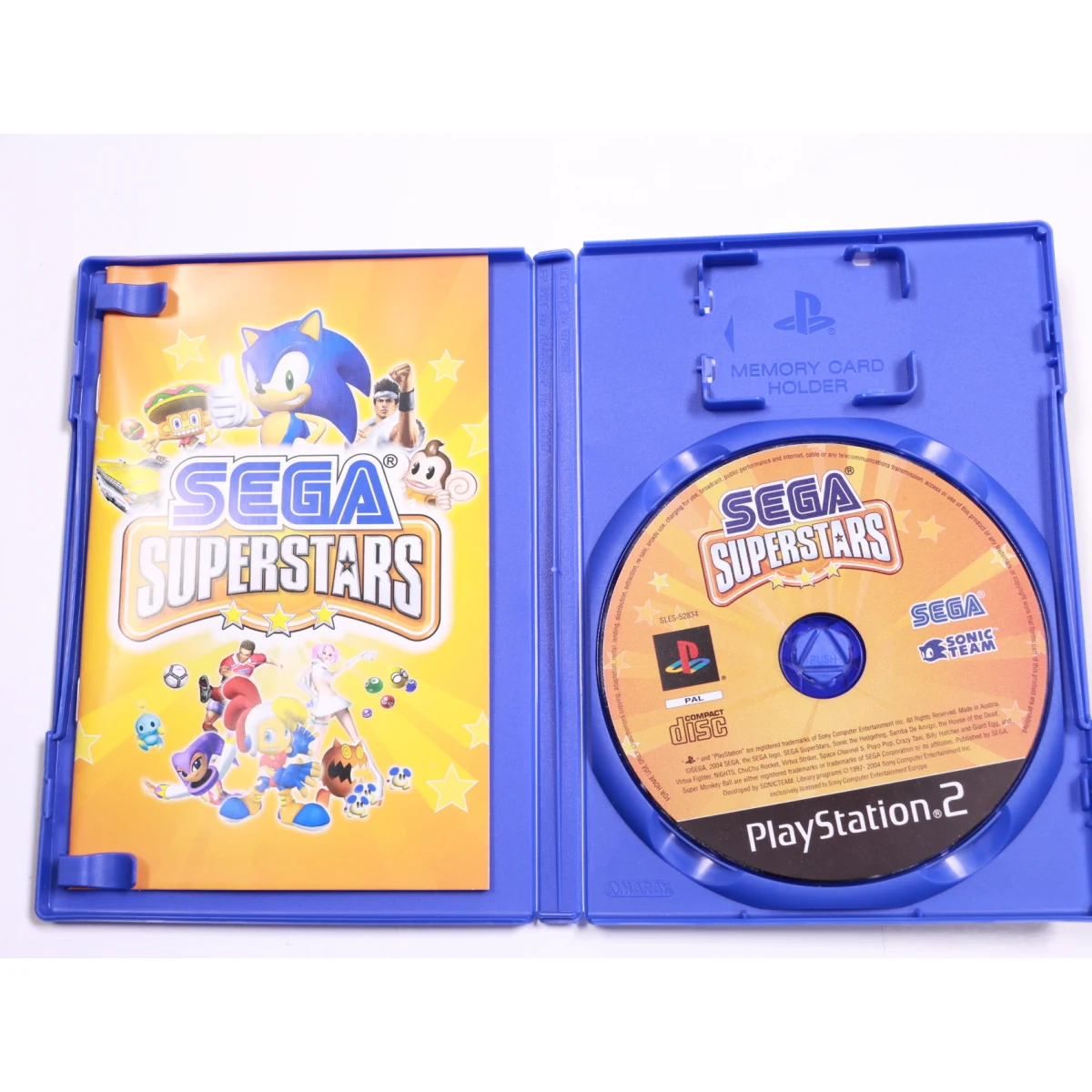 PlayStation 2 - SEGA SuperStars - Sega - productfoto 3