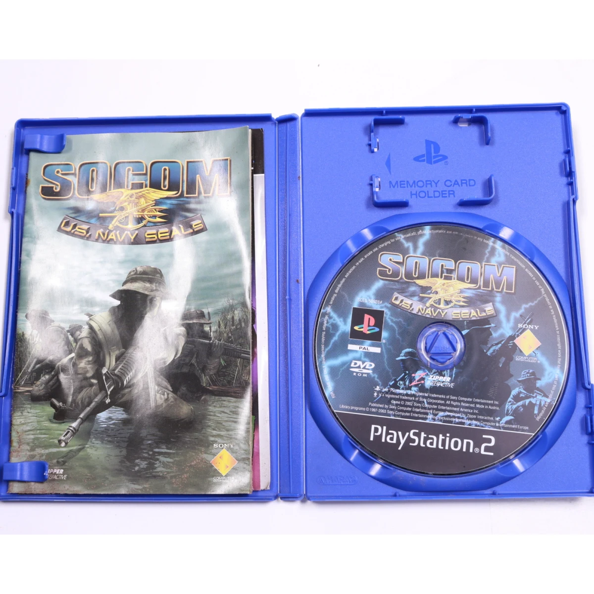 Playstation 2 - SOCOM: U.S. Navy SEALs - Zipper Interactive - productfoto 3