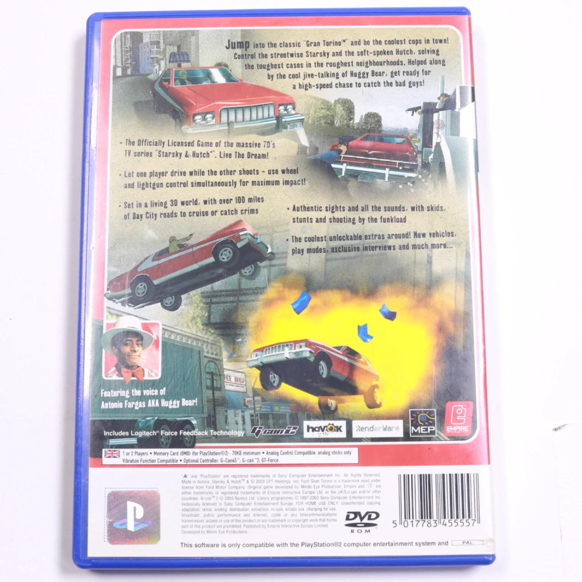 PlayStation 2 - Starsky & Hutch - Empire Interactive - productfoto 2