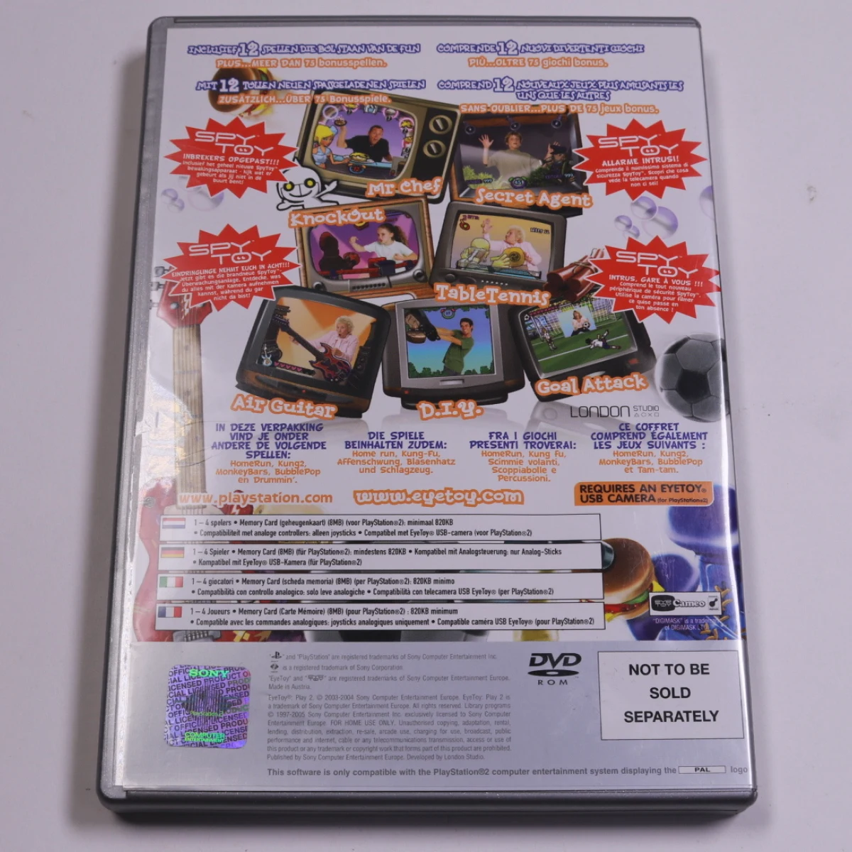 Playstation 2 - EyeToy: Play 2 [Platinum] - Sony Computer Entertainment - productfoto 2