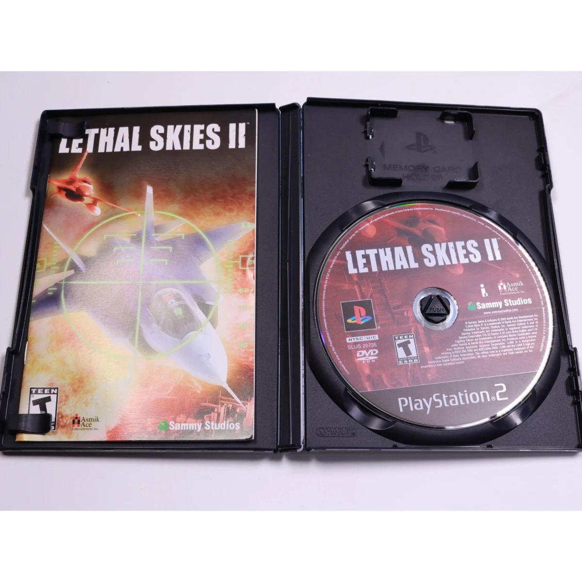 PlayStation 2 - Lethal Skies II #2 - Sammy Studios - productfoto 3