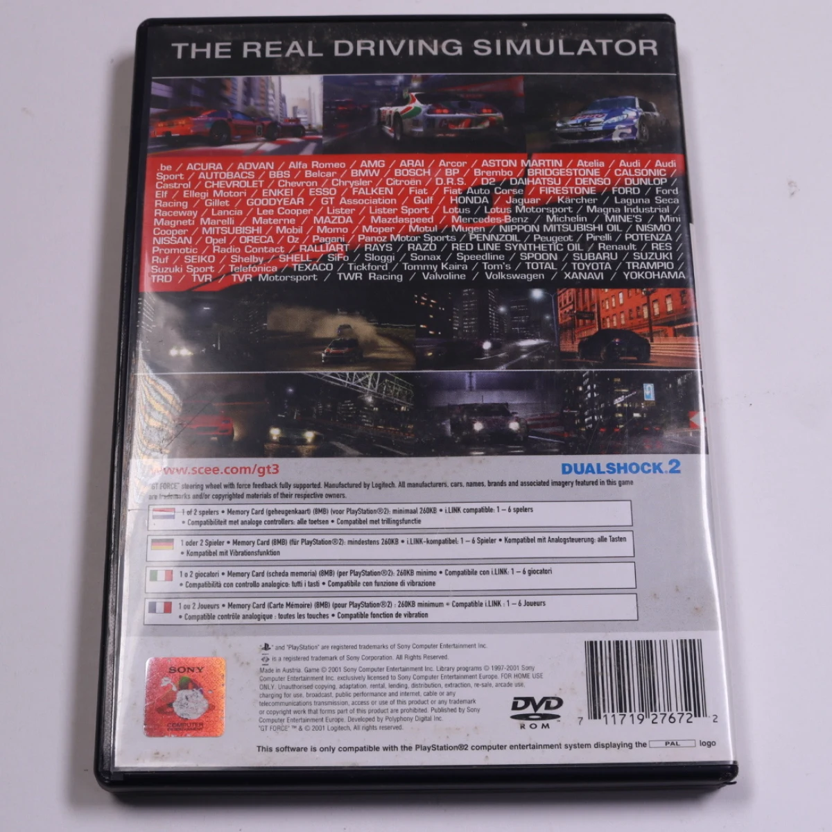Playstation 2 - Gran Turismo 3: A-Spec - Polyphony Digital - productfoto 2